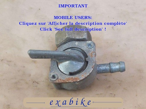 Robinet essence pour honda - robinet, d'essence